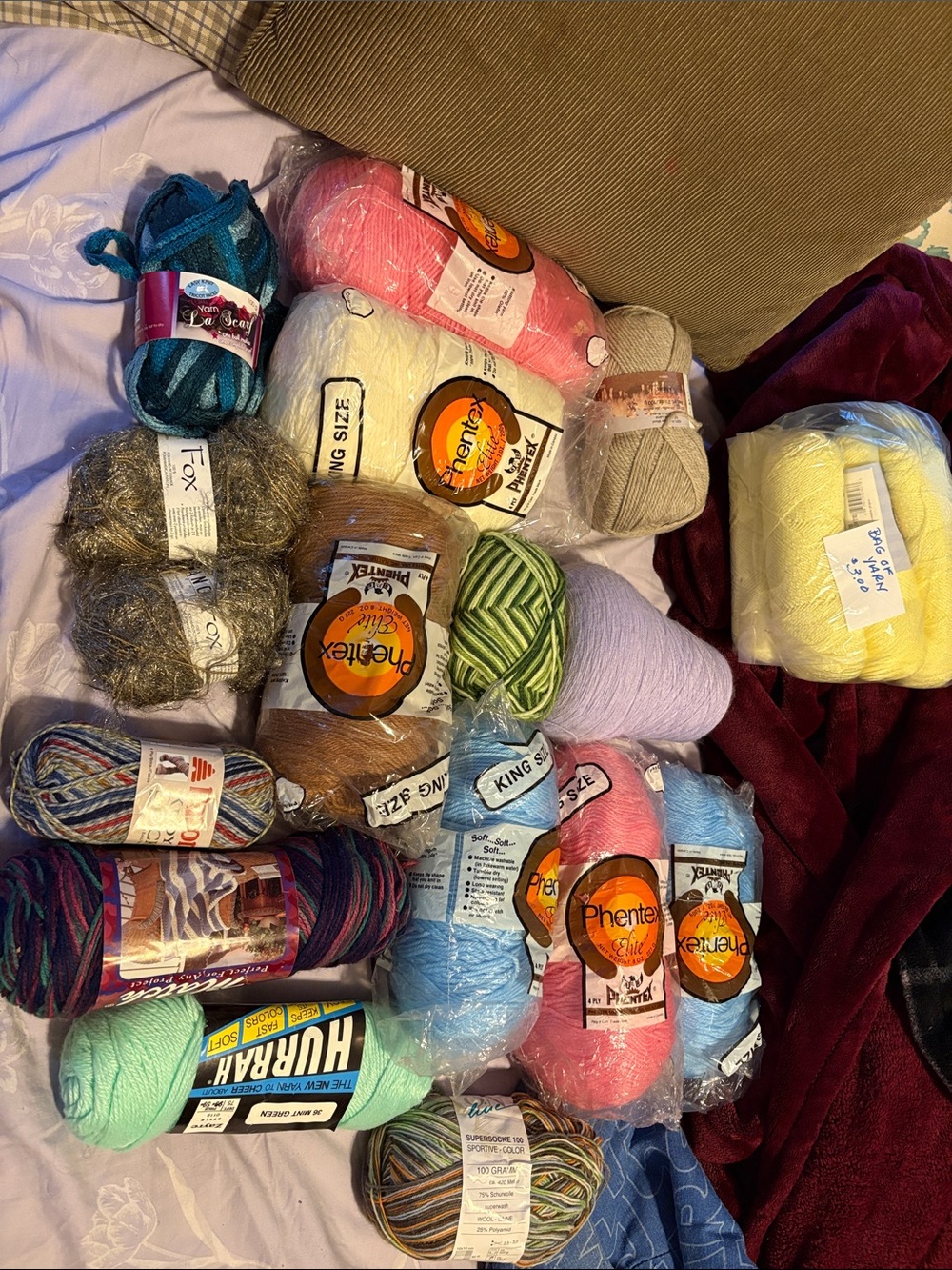 Assorted Yarn Colors Pack - Multi
